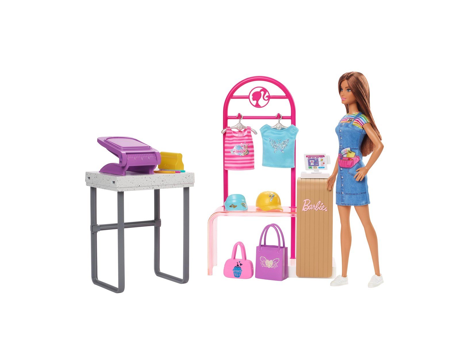 Barbie Make & Sell Boutique Playset 30cm Barbie Make & Sell Boutique Playset 30cm